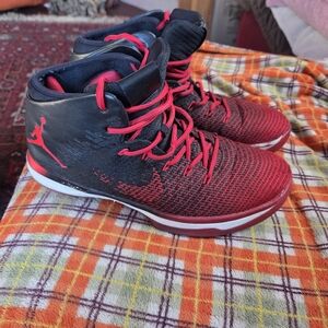 Men's Red Nike Basketball Shoes
